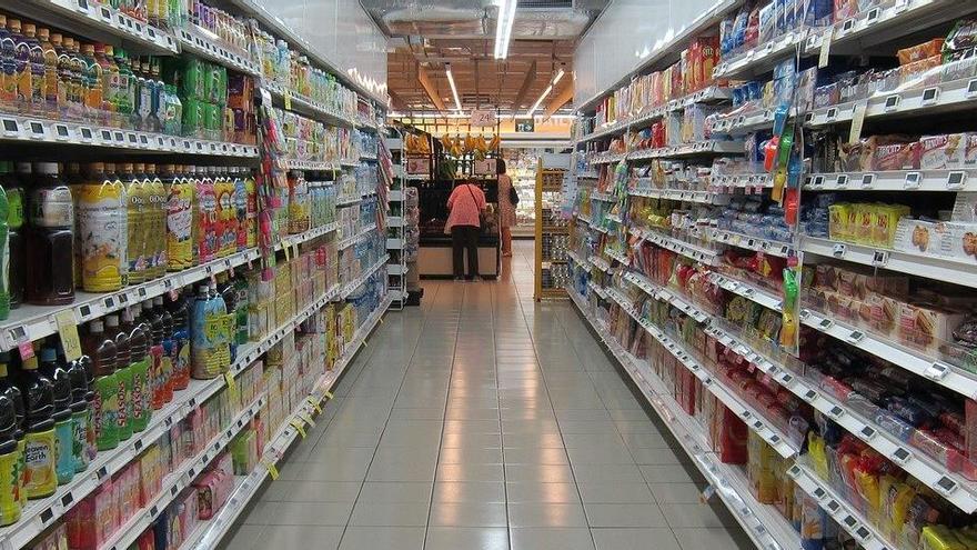 Imatge d&#039;arxiu d&#039;un supermercat