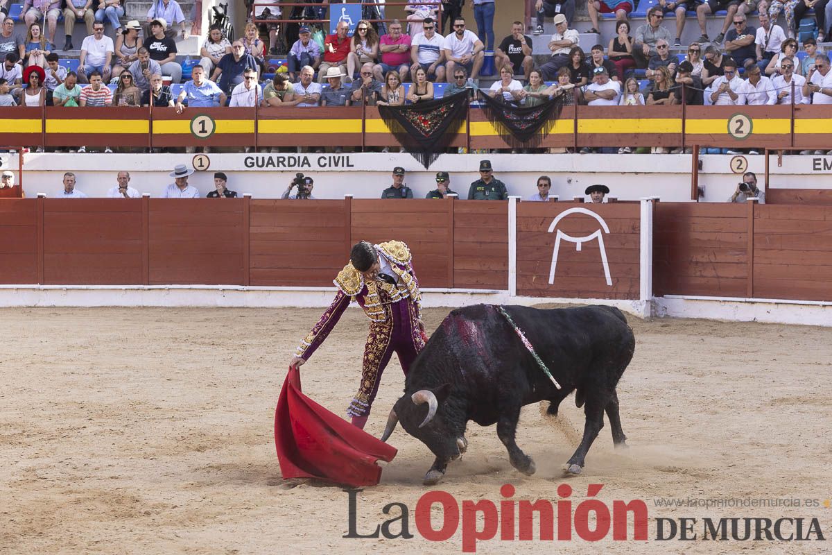 Corrida de toros en Abarán (El Fandi, Emilio de Justo, El Payo)