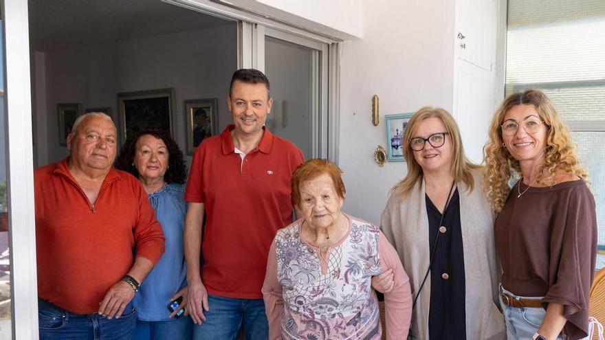 Un siglo de vida: Trinidad Carillo celebra su centenario en l´Alfàs