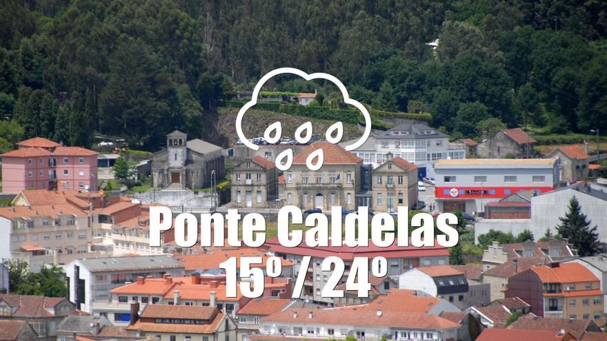 El tiempo en Ponte Caldelas: previsión meteorológica para hoy, sábado 18 de octubre