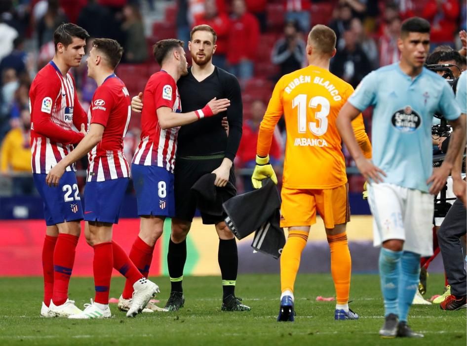 Las mejores imágenes del Atleti - Celta. // EFE | Reuters