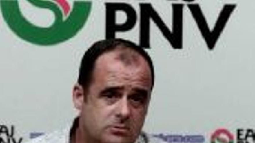 Joseba Egibar reconoce diferencias en el seno del PNV