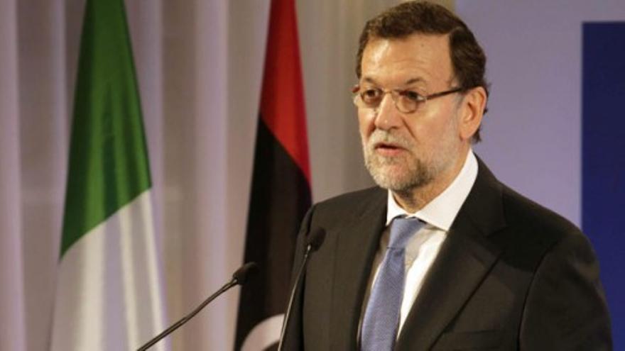 Rajoy recibe  a las víctimas del terrorismo en Moncloa