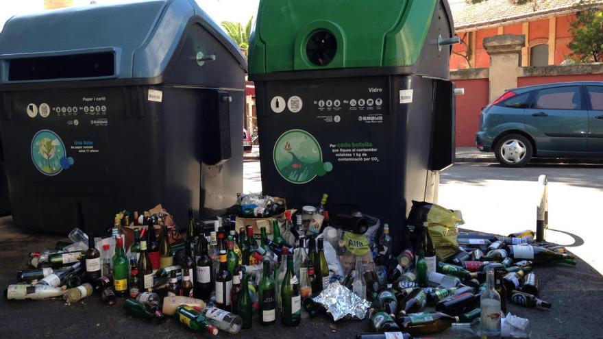 Los vecinos de Palma, hartos de la basura