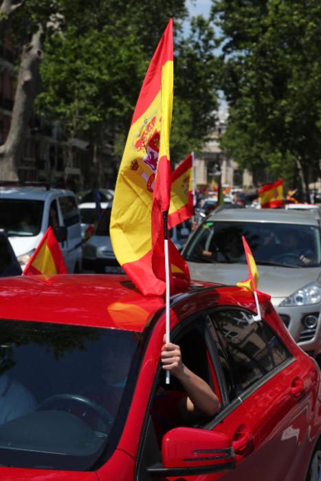 Manifestación contra el Gobierno convocada por Vox en Valencia