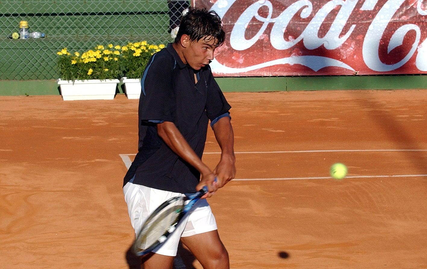 Cuando Rafa Nadal compitió en Coruxo con 16 años