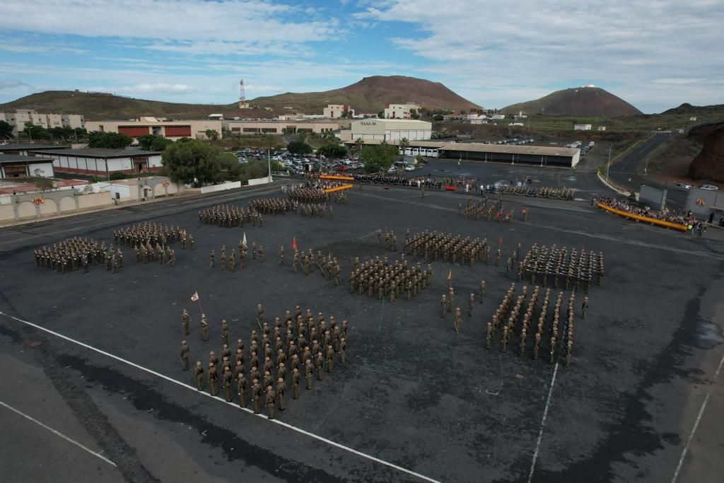 El Mando de Canarias del Ejército de Tierra celebra la Inmaculada Concepción