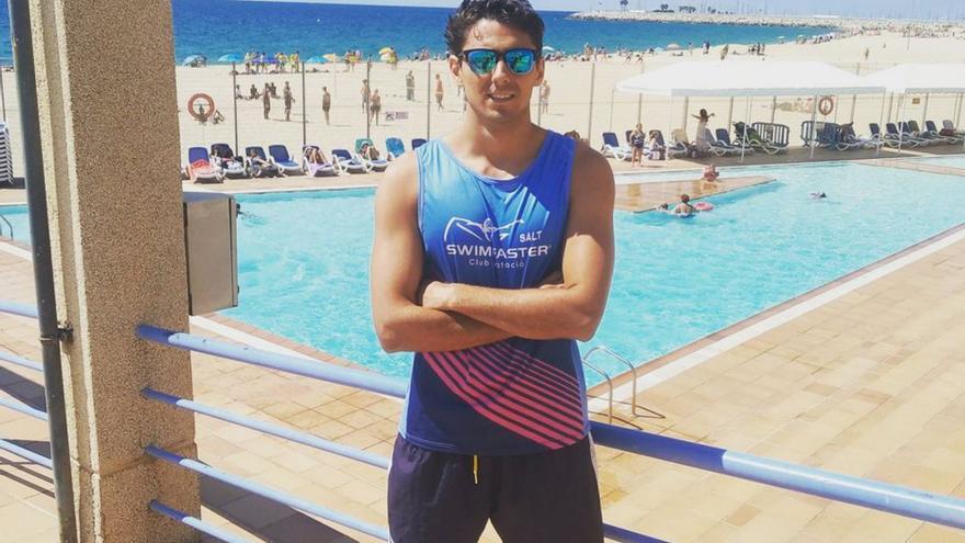 El nedador Unai Moreno bat el seu rècord personal