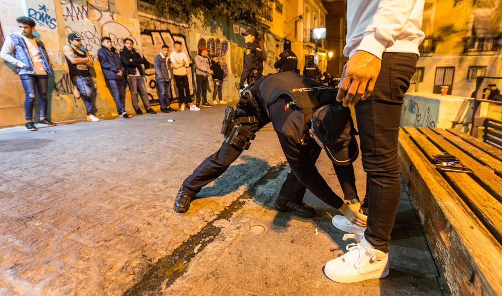 Una macro operación contra el tráfico de drogas en Alicante acaba con siete detenidos