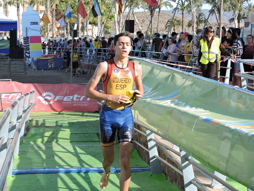 Campeonato de España de Triatlón de relevos en Águilas