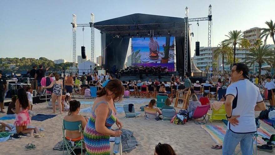 Las imágenes de la inauguración del paseo marítimo de Magaluf