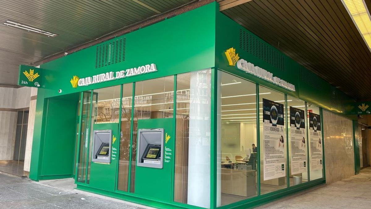 Nueva oficina de Caja Rural de Zamora en Madrid.