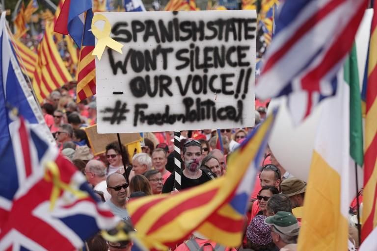 La Diada de Cataluña, en imágenes