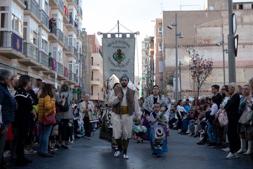 Las imágenes de la ofrenda floral a la Virgen de la Caridad en Cartagena