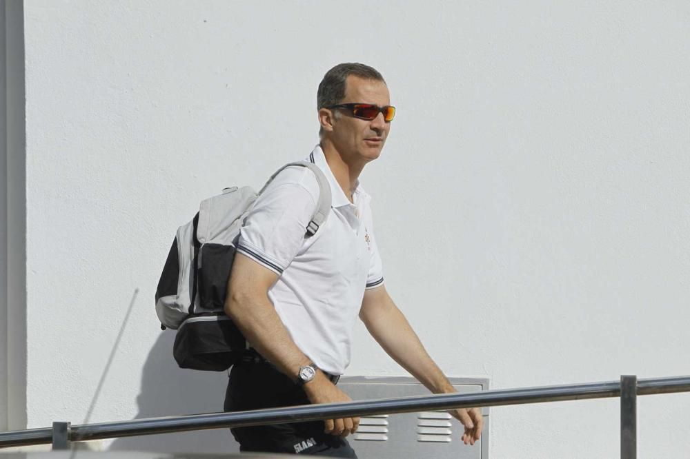 Copa del Rey: Felipe VI. mit an Bord