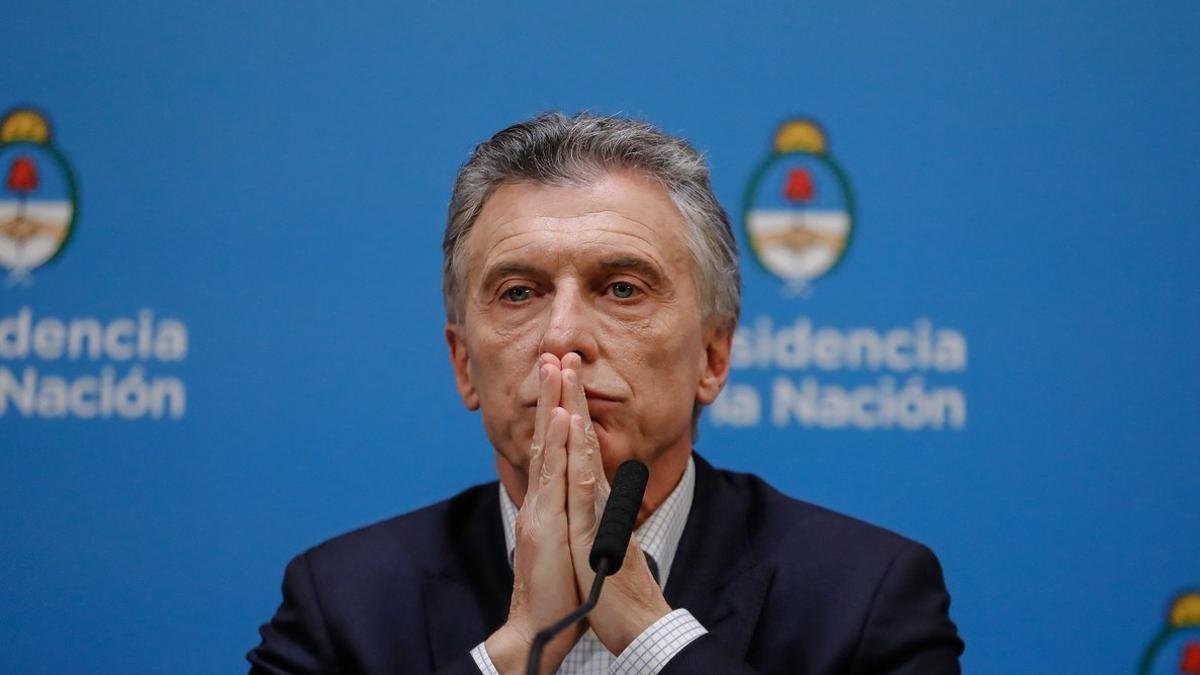 El presidente de Argentina, Mauricio Macri.