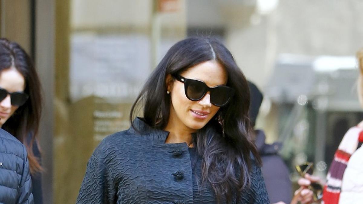 Meghan Markle se divierte en Nueva York antes de su 'baby shower'