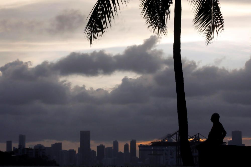 Devastación al paso del huracán Irma