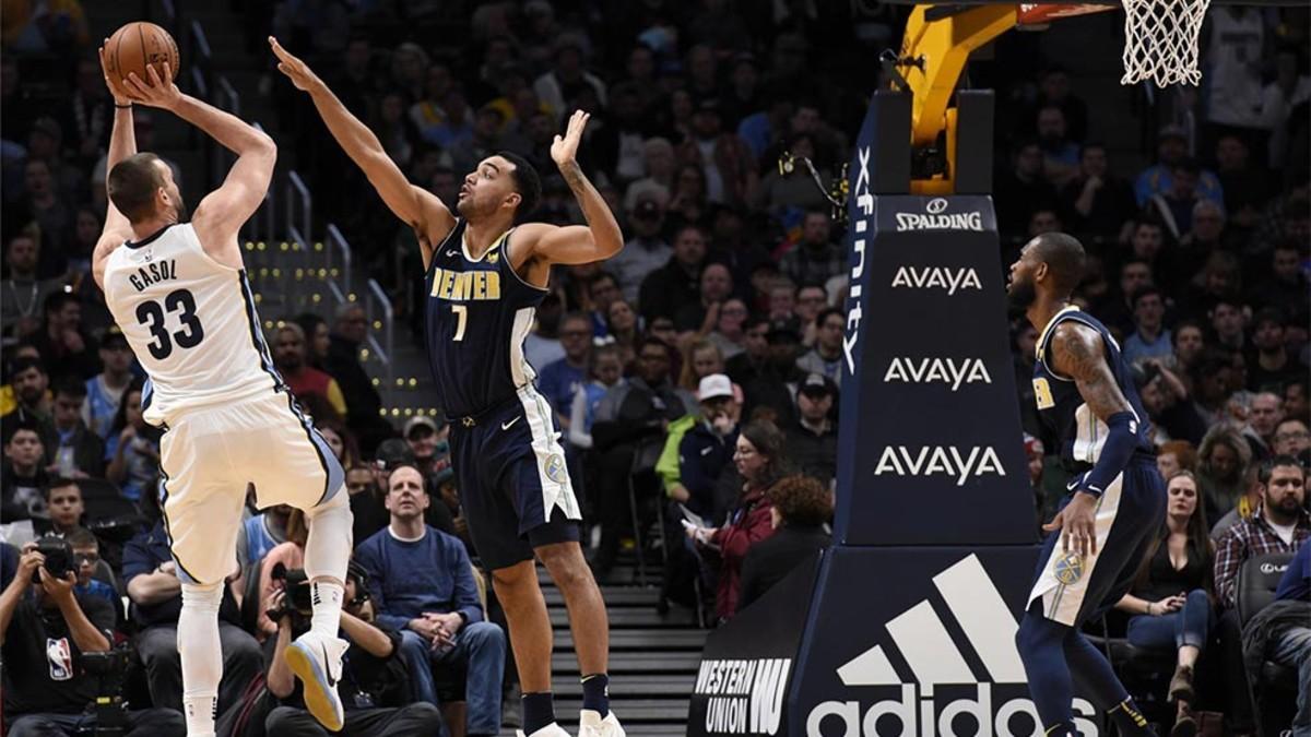 Gasol estuvo 36 minutos sobre la pista de juego