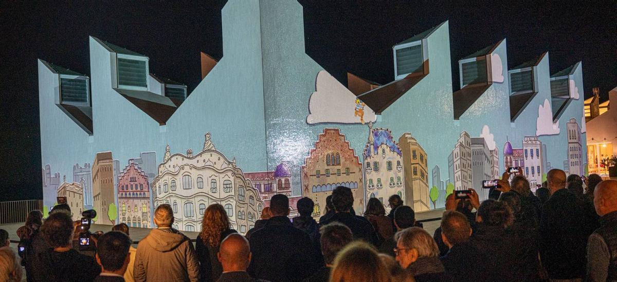 Màping de  Nadal al Balcó Gastronòmic