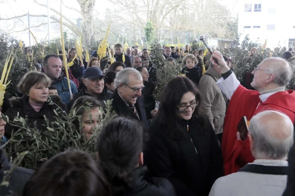 Semana Santa en Arousa 2016 | La lluvia desluce el Domingo de Ramos en Vilagarcía