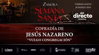 Jesús Nazareno usa el 'plan B' y procesiona sin sopas de ajo ni reverencia en Zamora