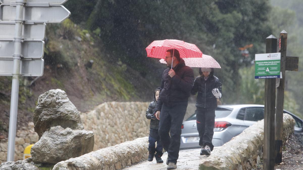 Am Wochenende wird es regnerisch auf Mallorca.