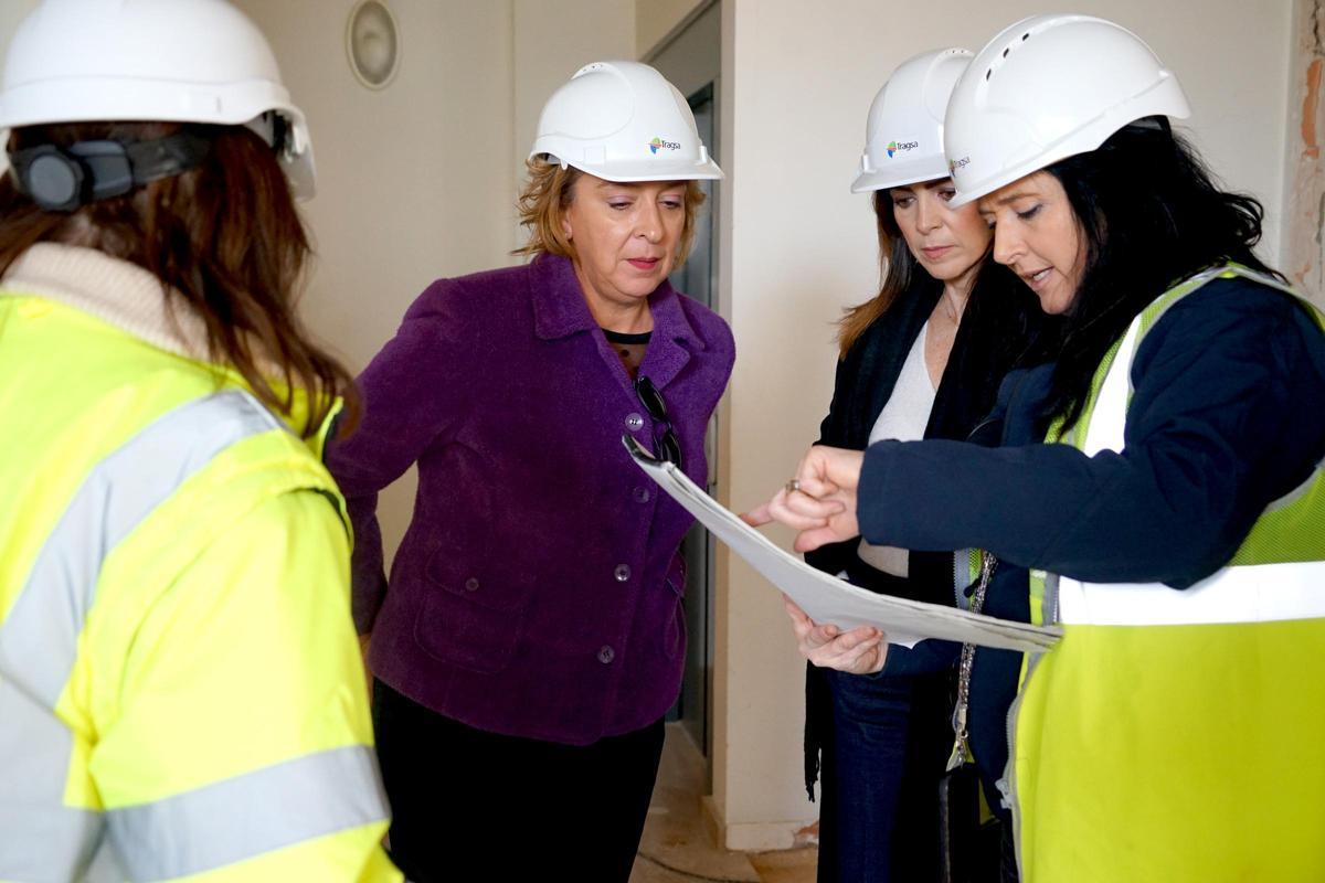 Visita al edificio de la Policía Local.