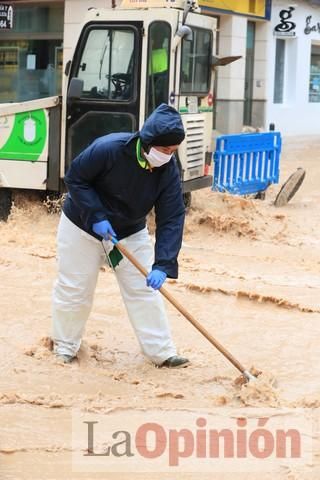 Temporal en Murcia: Los efectos de las lluvias en Los Alcázares y Cartagena