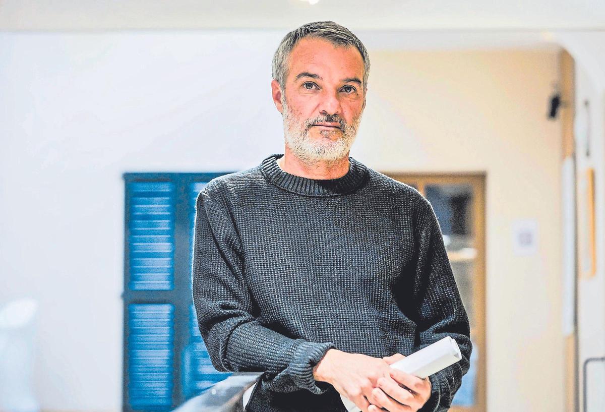 Jaume Adrover, uno de los fundadores de Terraferida, posa para este diario en Can Alcover.