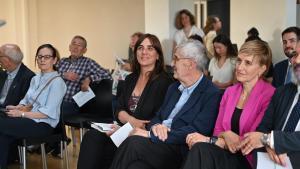 La consellera de Recerca, Núria Montserrat, durante un evento celebrado en el Círculo de Bellas Artes de Madrid.