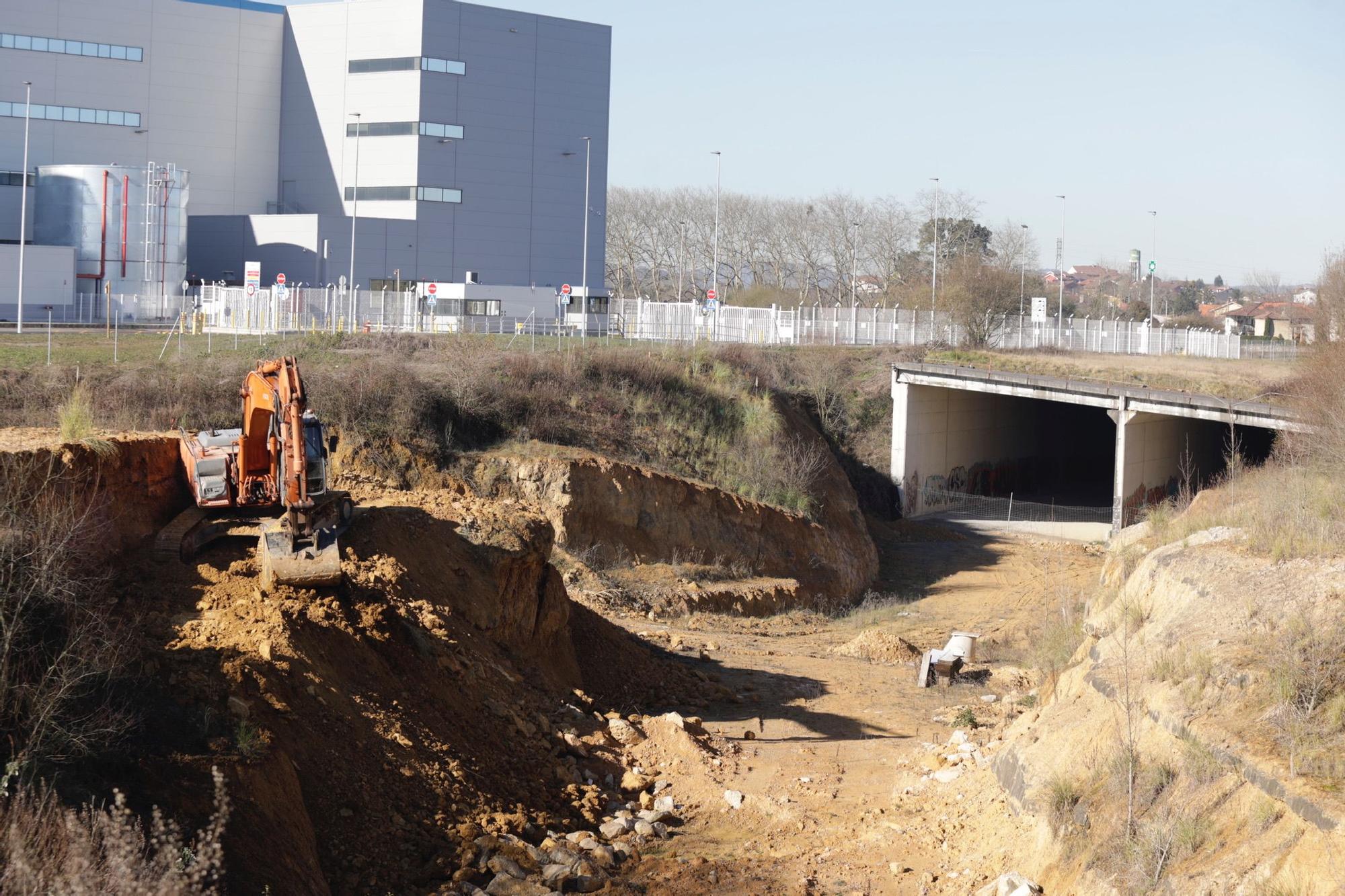 EN IMÁGENES:  Comienza la construcción del desdoblamiento de la carretera AS-17 en Bobes (Siero)