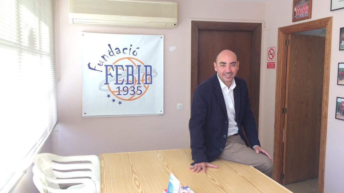 Juanjo Talens, presidente de la FederaciÃ³ de BÃ squet de les Illes Balears.