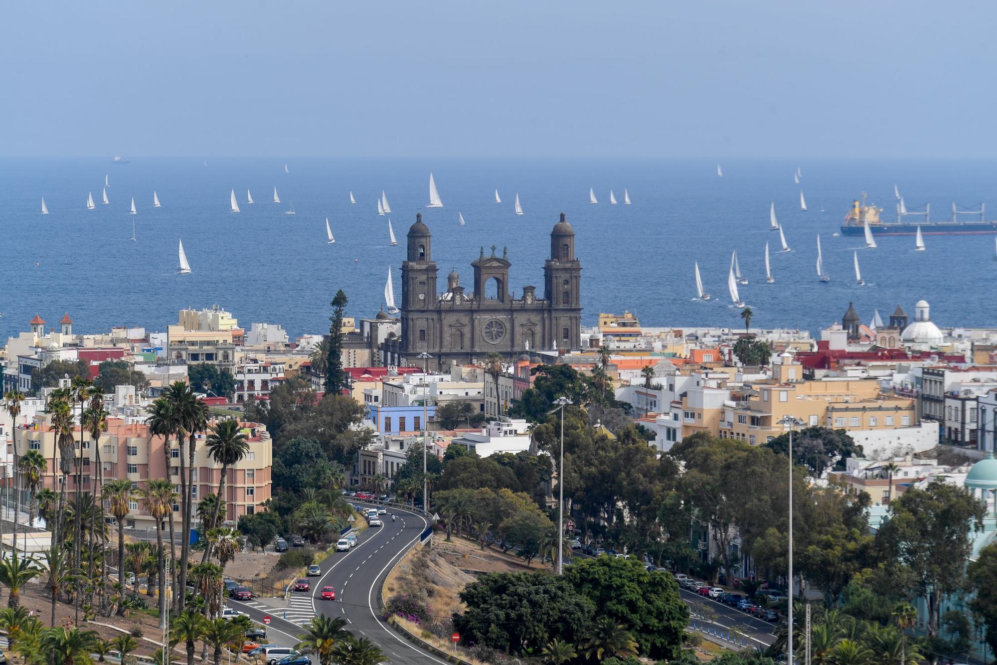 Salida de la regata ARC 2021 de Las Palmas de Gran Canaria