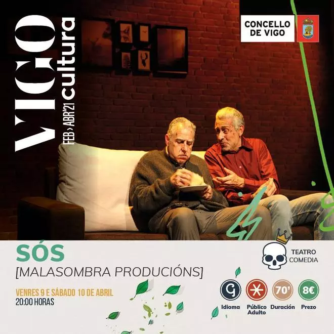 Programación de VigoCultura 2021 en abril