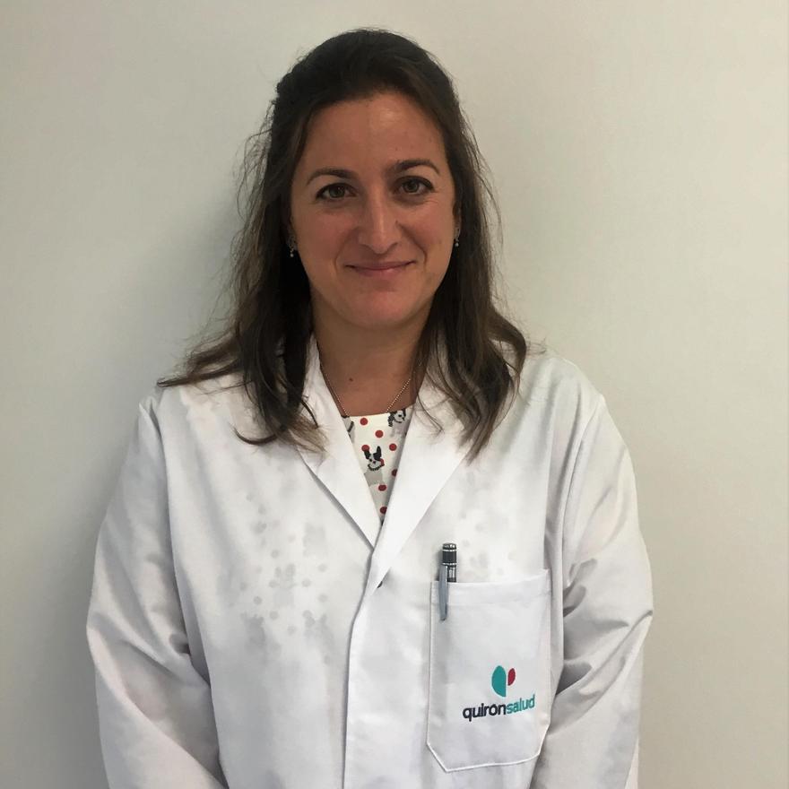 La doctora Tania Manrique Gómez.