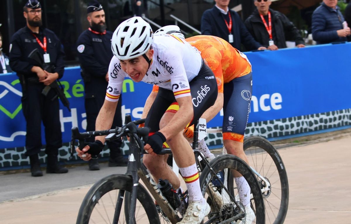 Benjamín Noval, campeón del GP Baron de la Copa de las Naciones junior de ciclismo