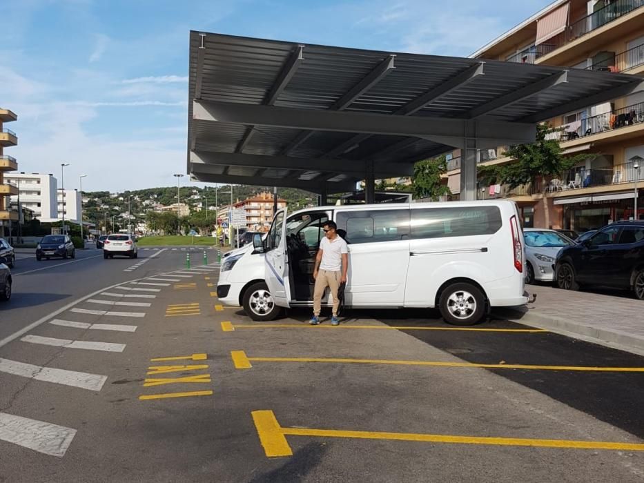 Nova parada de taxis a Sant Antoni de Calonge