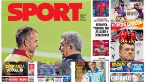 Estas son las portadas de la prensa deportiva de hoy