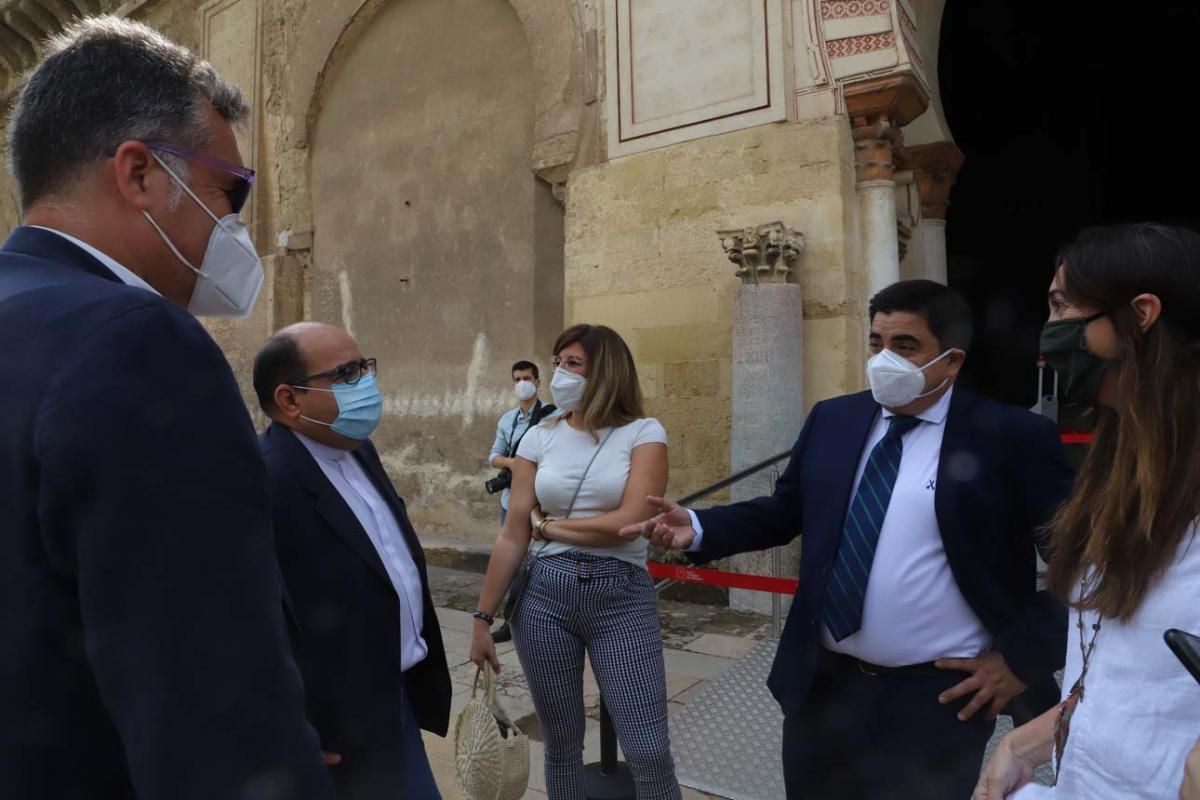 El Córdoba Patrimono de la Humanidad visita la Mezquita-Catedral.