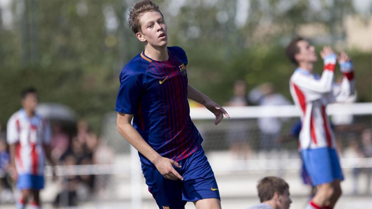 Leo dos Reis está experimentando esta temporada un gran crecimiento futbolístico