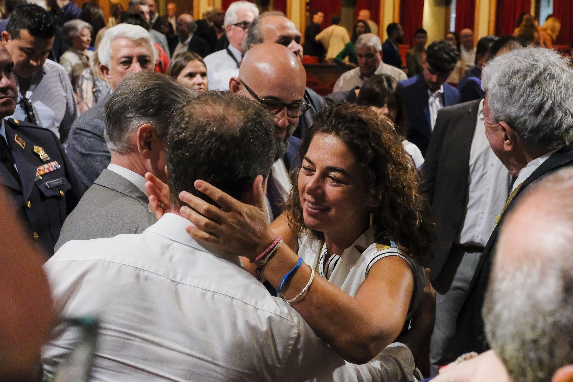 Toma de posesión de Carolina Darias como nueva alcaldesa de Las Palmas de Gran Canaria