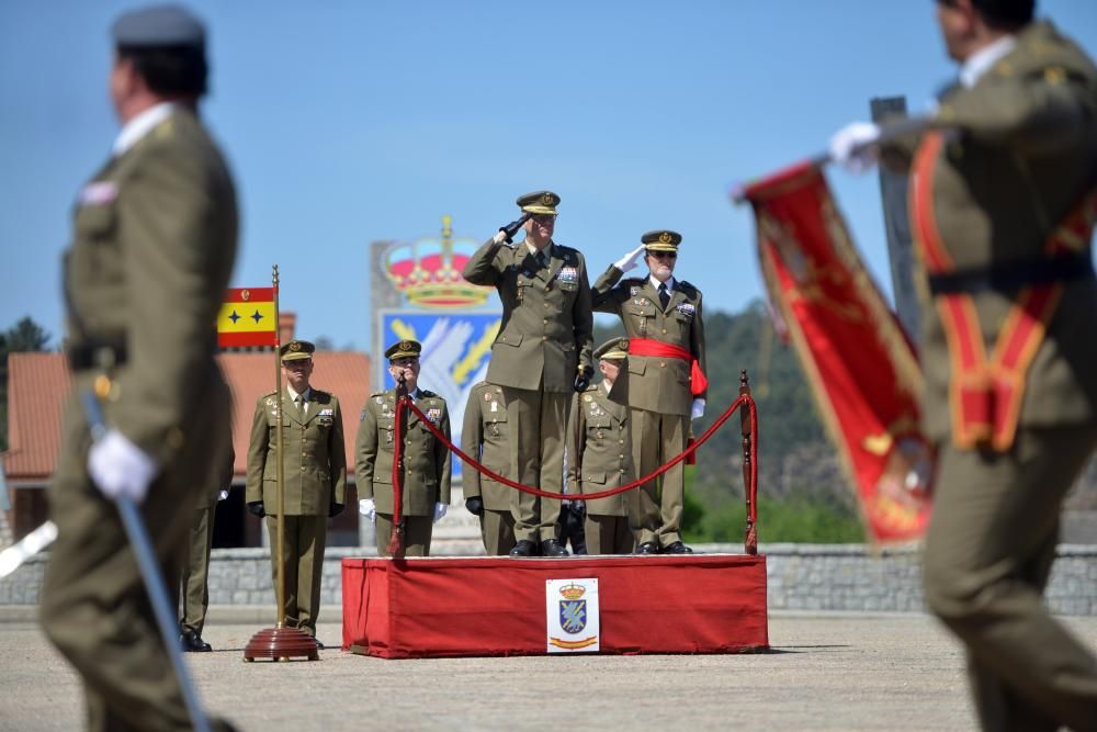 Durante un acto militar que tuvo lugar en la Base General Morillo de Figueirido