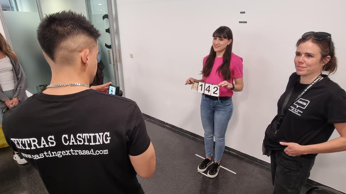 Ana Durá realizó un casting en Elche hace unas semanas.