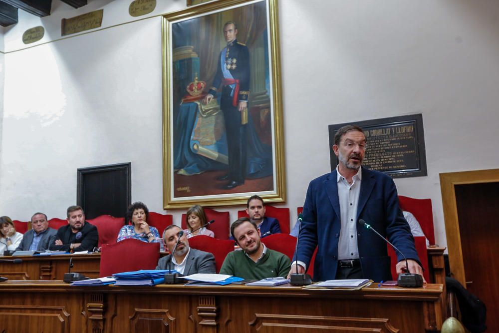 Último pleno del Ayuntamiento de Elche