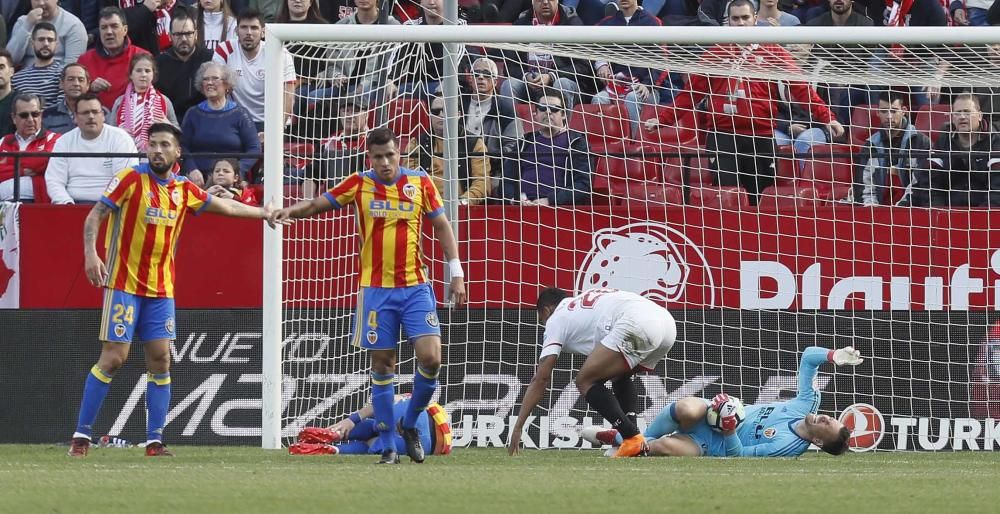 Sevilla - Valencia, en imágenes