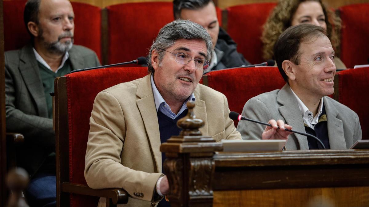 El portavoz del PP de Alcoy, Carlos Pastor.