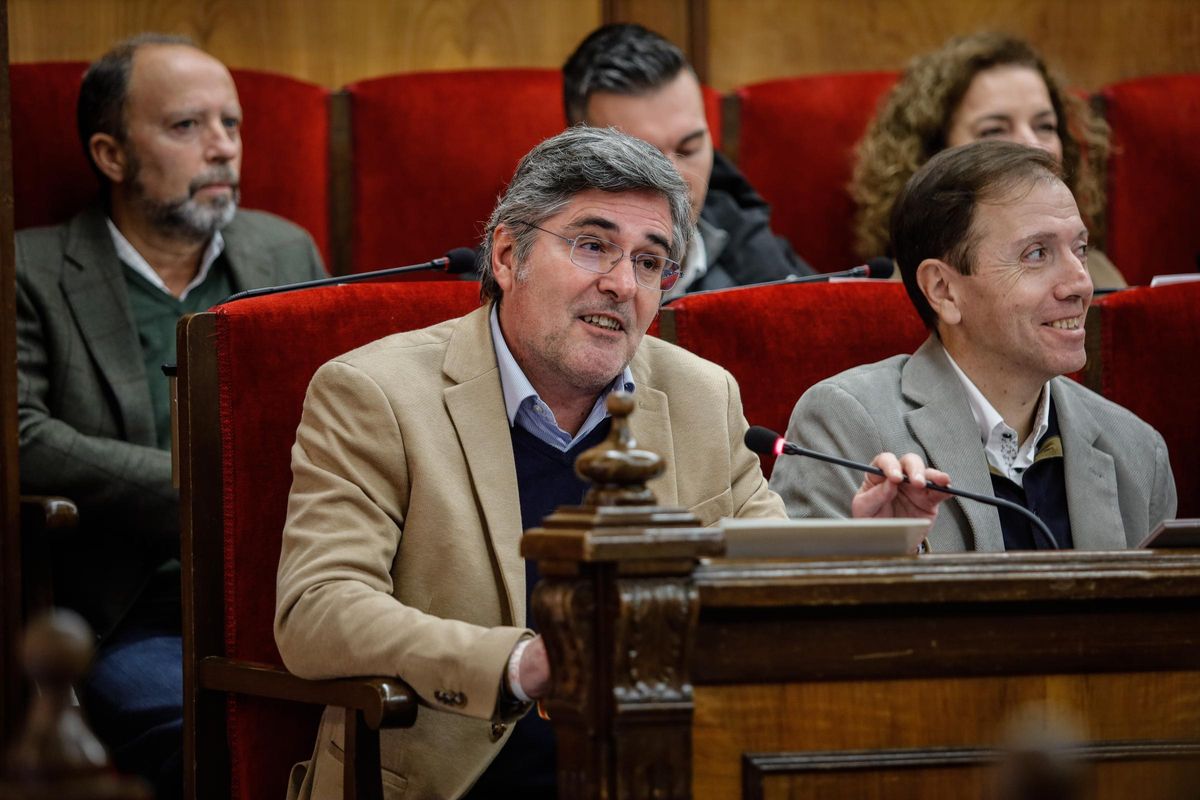 El portavoz del PP de Alcoy, Carlos Pastor.