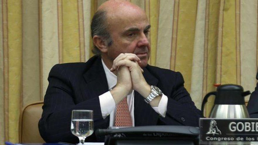 El ministre d&#039;Economia, Indústria i Competitivitat, Luis de Guindos