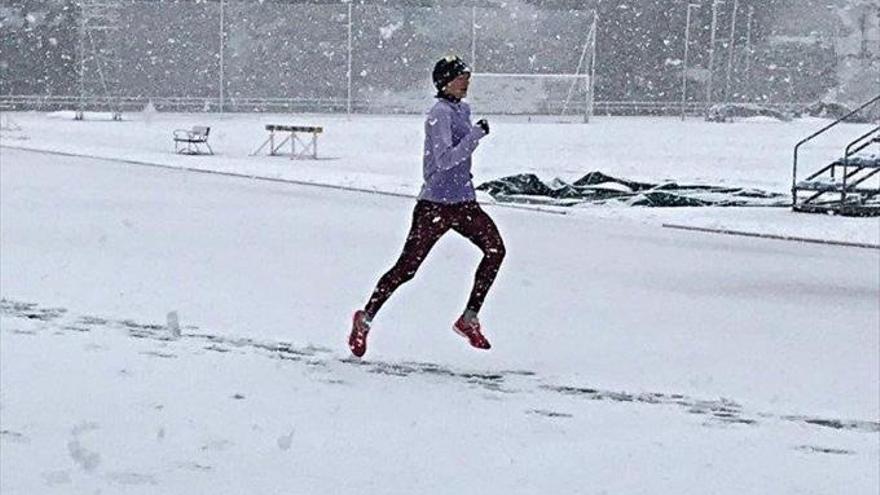 Teresa Urbina, mejor atleta del mes de enero